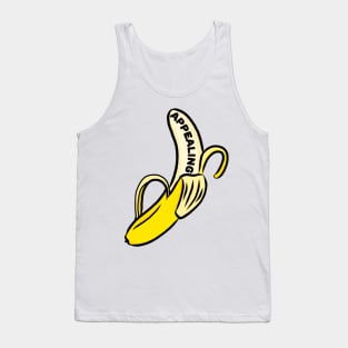 I Find You Appealing Banana-chan Banana Peel Kawaii I Love Bananas Cute Tank Top